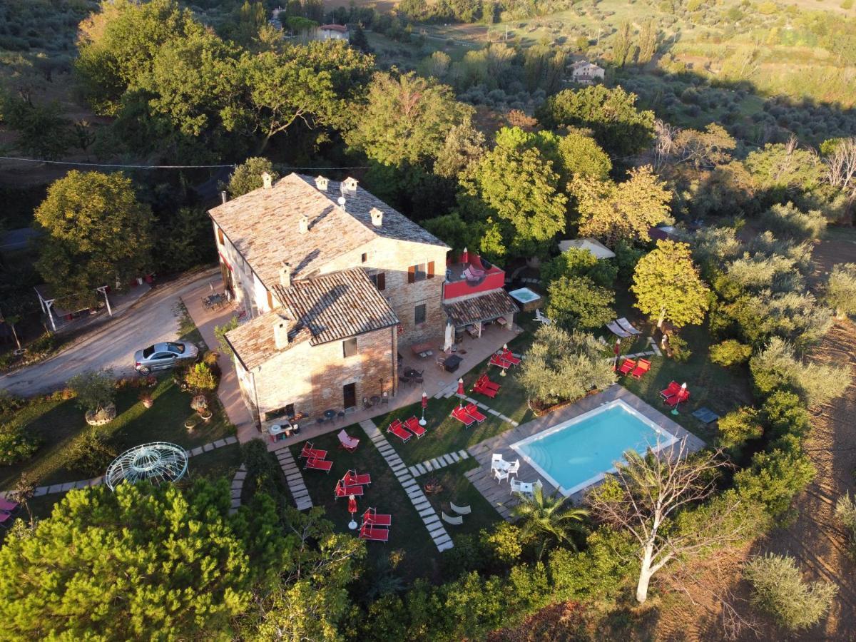 Agriturismo Corte Decia Saludecio Exteriör bild