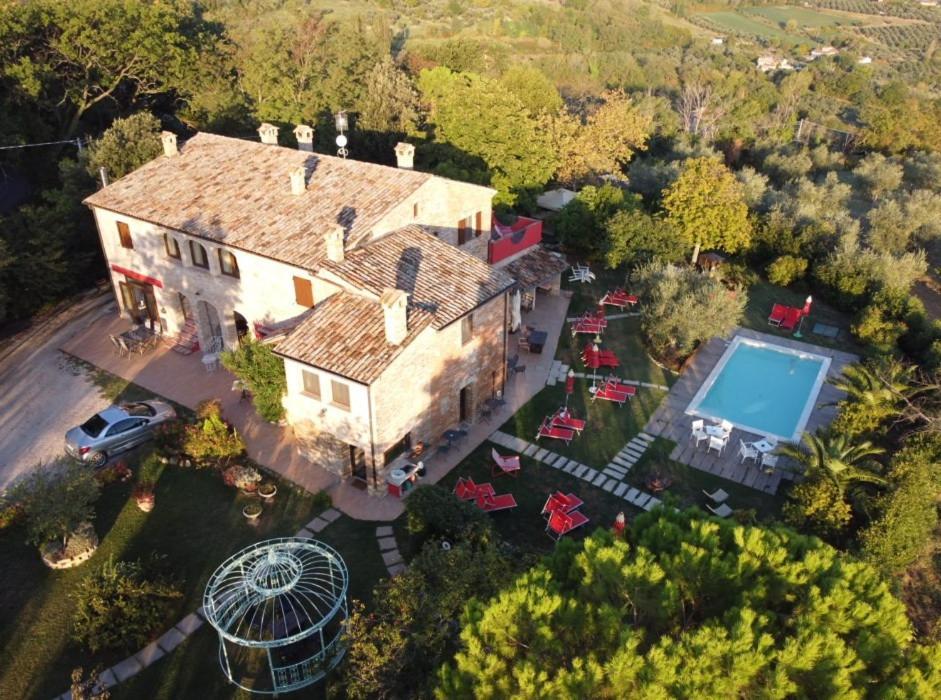 Agriturismo Corte Decia Saludecio Exteriör bild