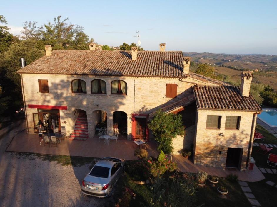 Agriturismo Corte Decia Saludecio Exteriör bild
