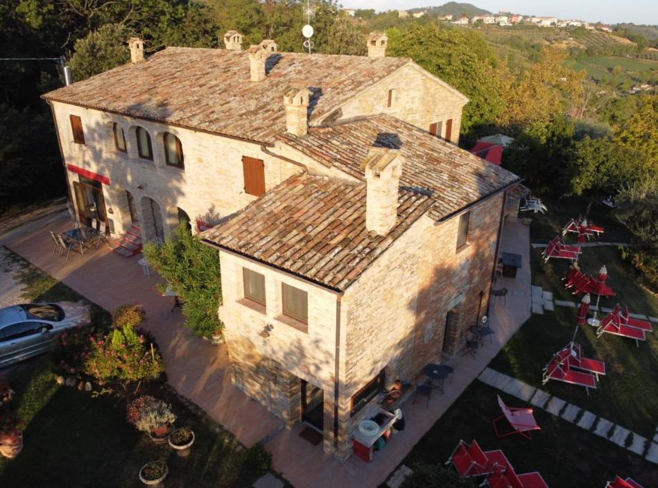 Agriturismo Corte Decia Saludecio Exteriör bild