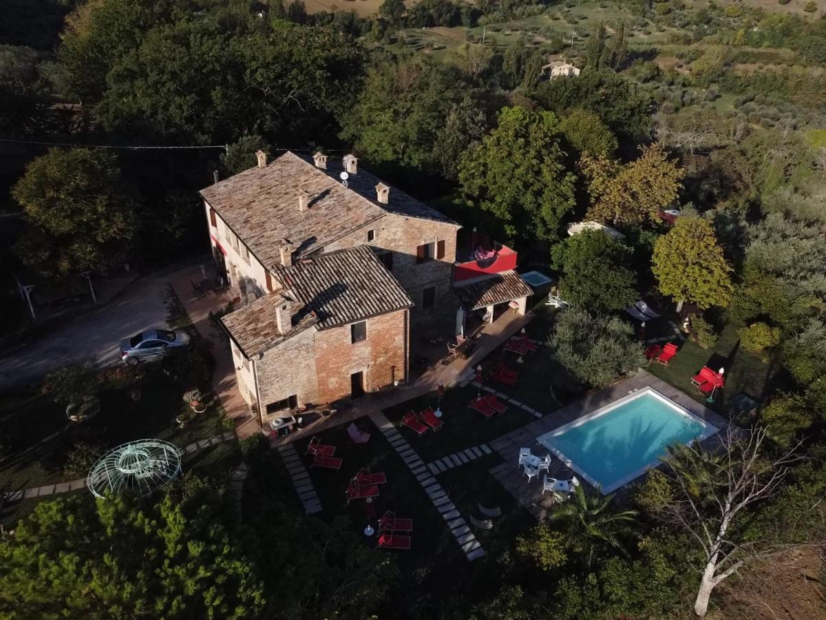 Agriturismo Corte Decia Saludecio Exteriör bild