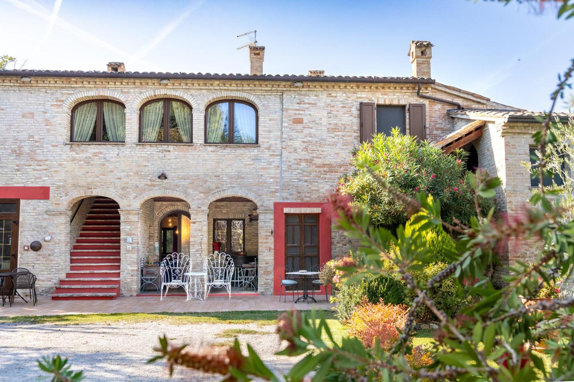 Agriturismo Corte Decia Saludecio Exteriör bild